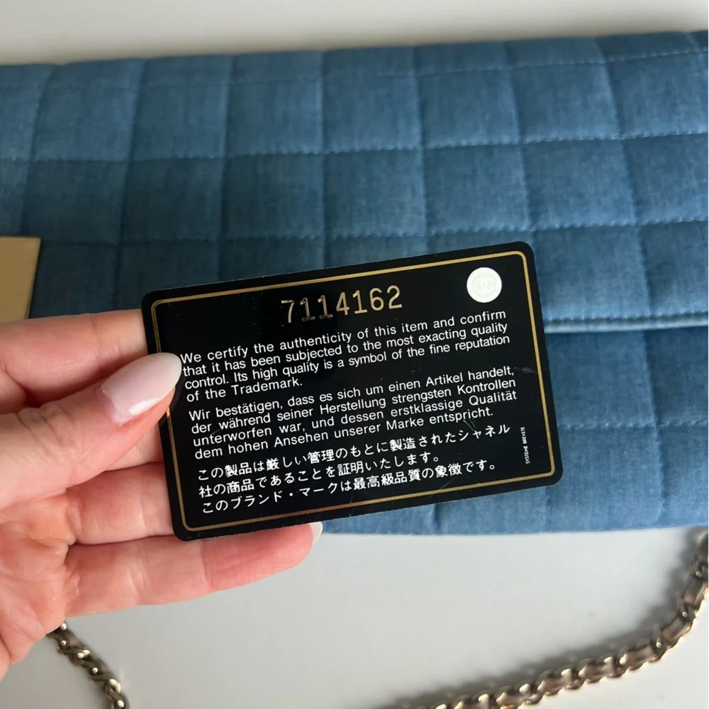 CHANEL 2002 denim
